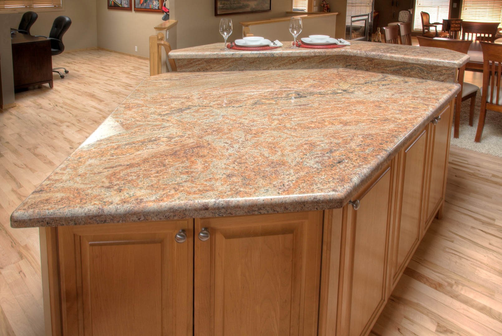 Silkstone & Granite Kitchen Counter Granite Stone Suppliers